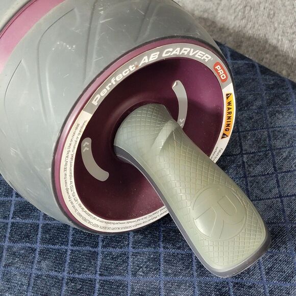 Perfect Fitness Ab Carver Pro Roller Wheel With Built In Spring Resistance - Picture 2 of 4